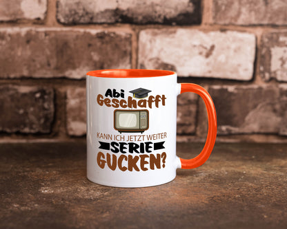 Abi Geschaft | Serie Gucken Bachlor Abitur Geschenk Humor Geschenkidee lustiger