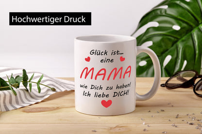 Glück ist eine mama wie dich zu haben | Beste der Welt Geschenkidee Familie