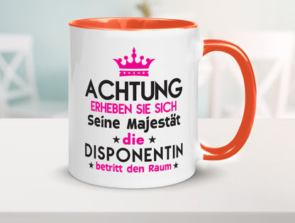 Seine Majestät Disponentin | Zuteilerin Geschenk Humor Geschenkidee lustiger