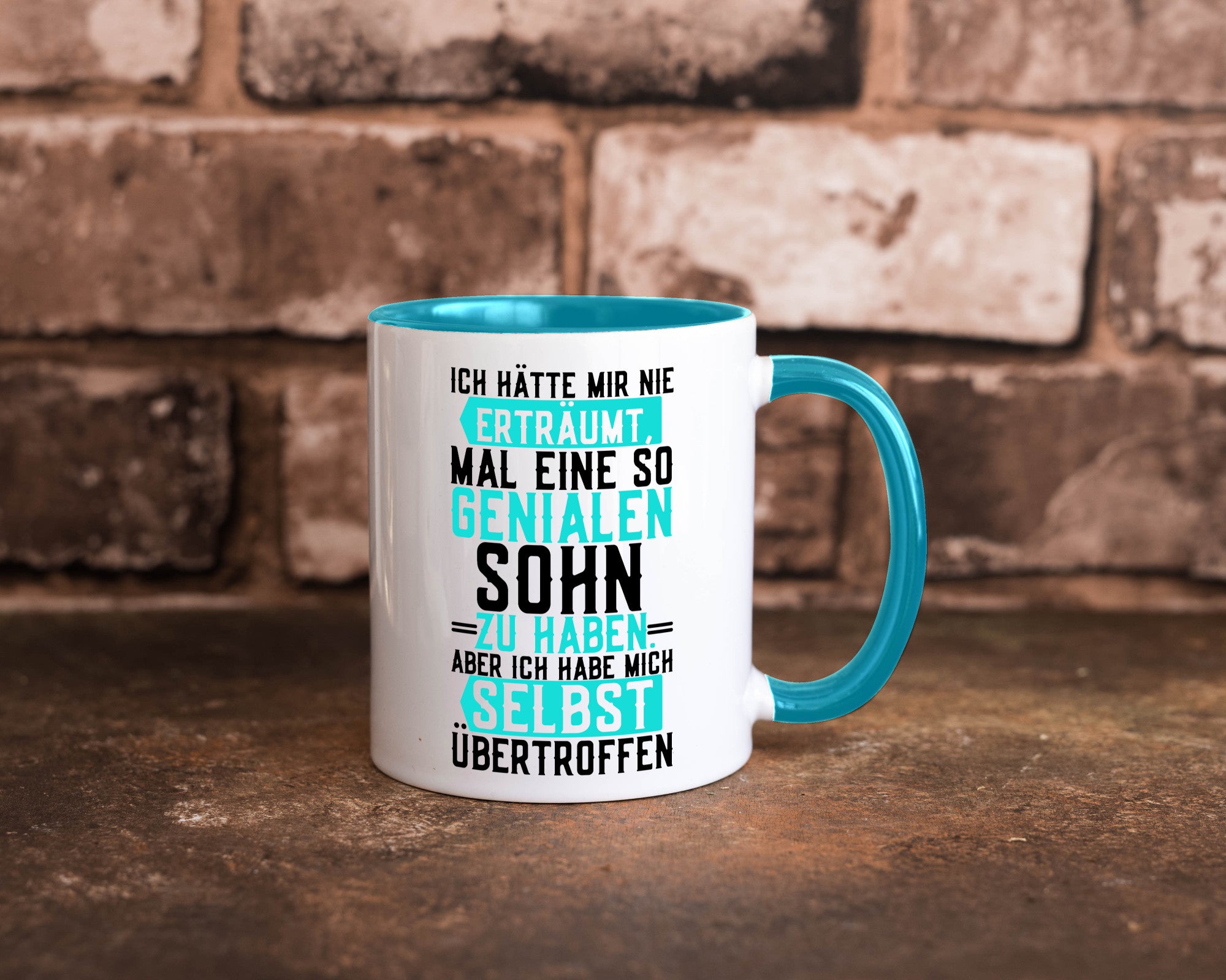 Wundervoller Sohn | Liebe Papa Vatertag Humor Geschenk Familie Geschenkidee