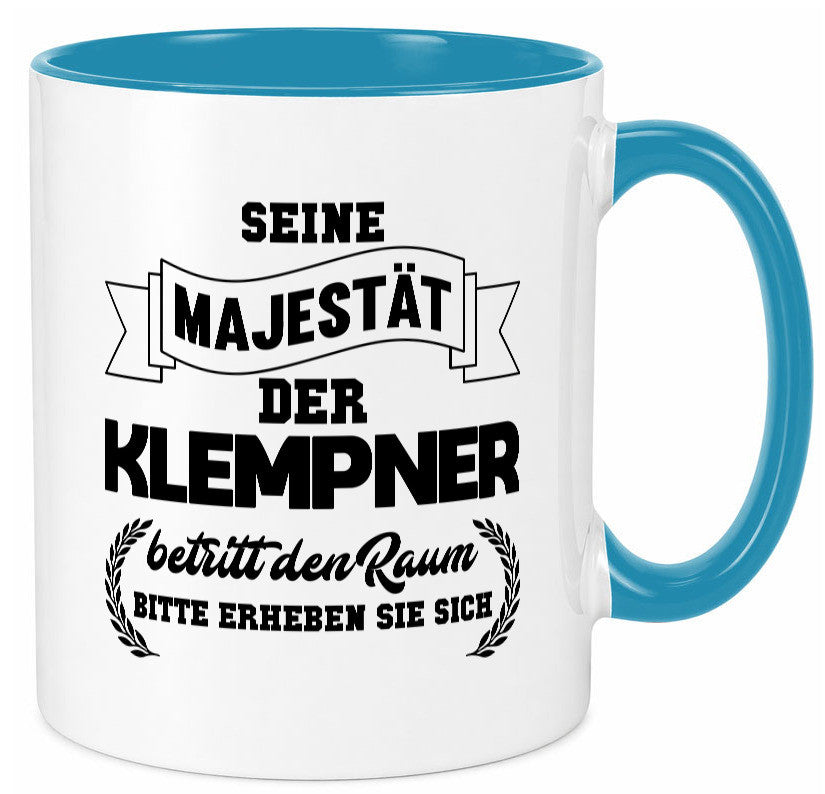 Der Klempner betritt den raum | Geschenk Humor Geschenkidee lustiger Spruch