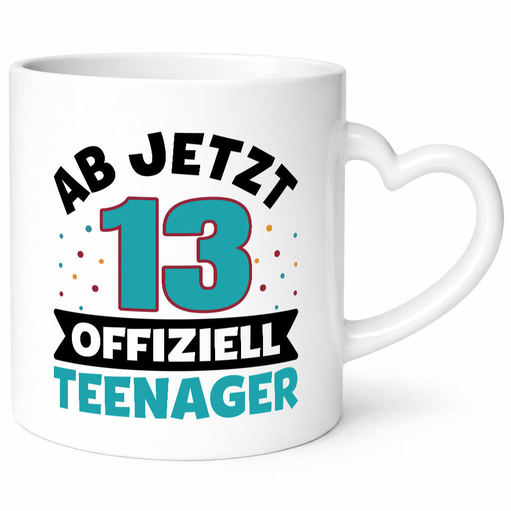 13. Geburtstag | Mädchen Tasse Teenager Spruch vl4 Humor Geschenkidee