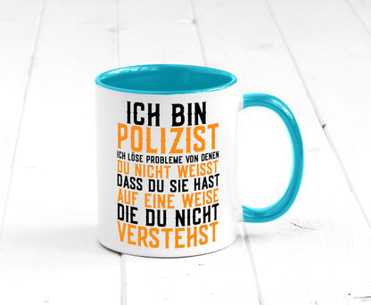 Ich bin Polizist | Polizei Beruf Job lustiger Spruch Geschenk Arbeit Kollegen