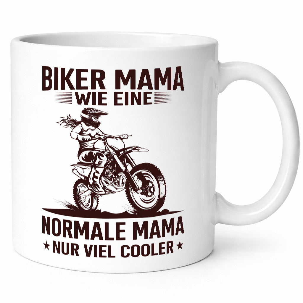 Biker Mama | wie eine Normale nur Cooler Motorad Humor Familie Geschenkidee
