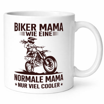 Biker Mama | wie eine Normale nur Cooler Motorad Humor Familie Geschenkidee