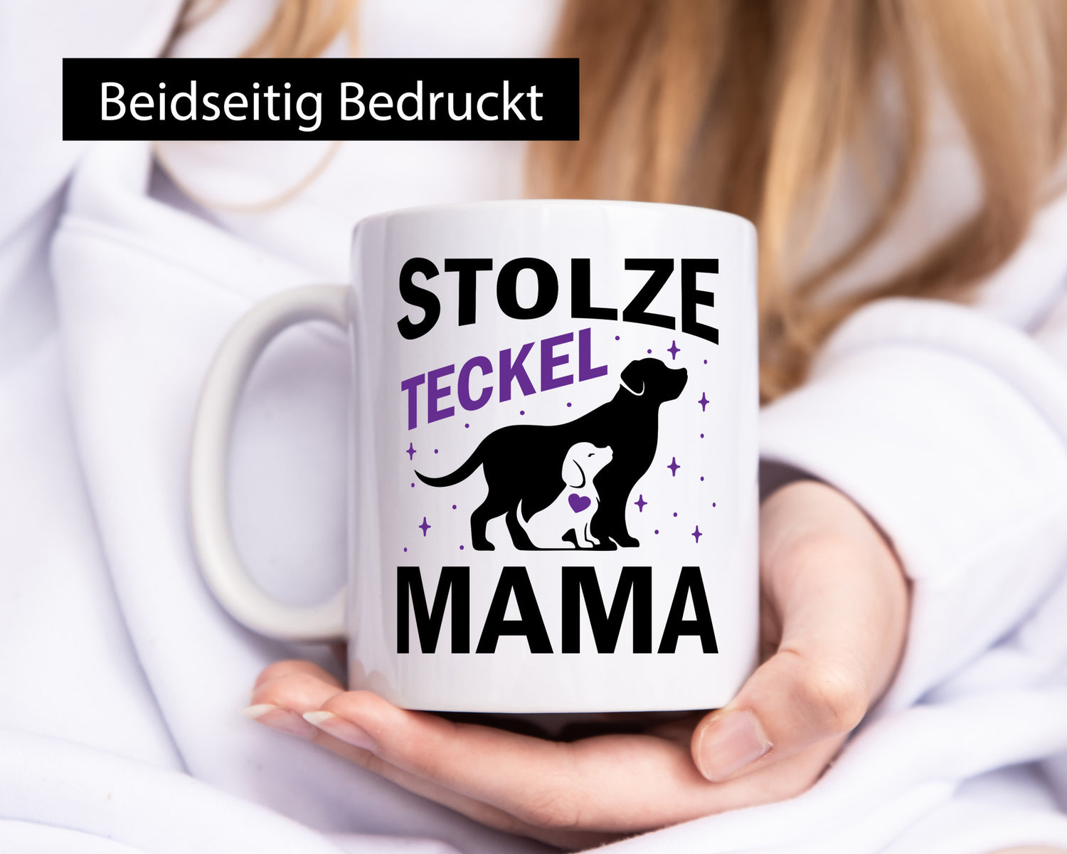 Stolze Teckel Mama | Hunde Muttertag Geschenkidee Familie Humor Tasse
