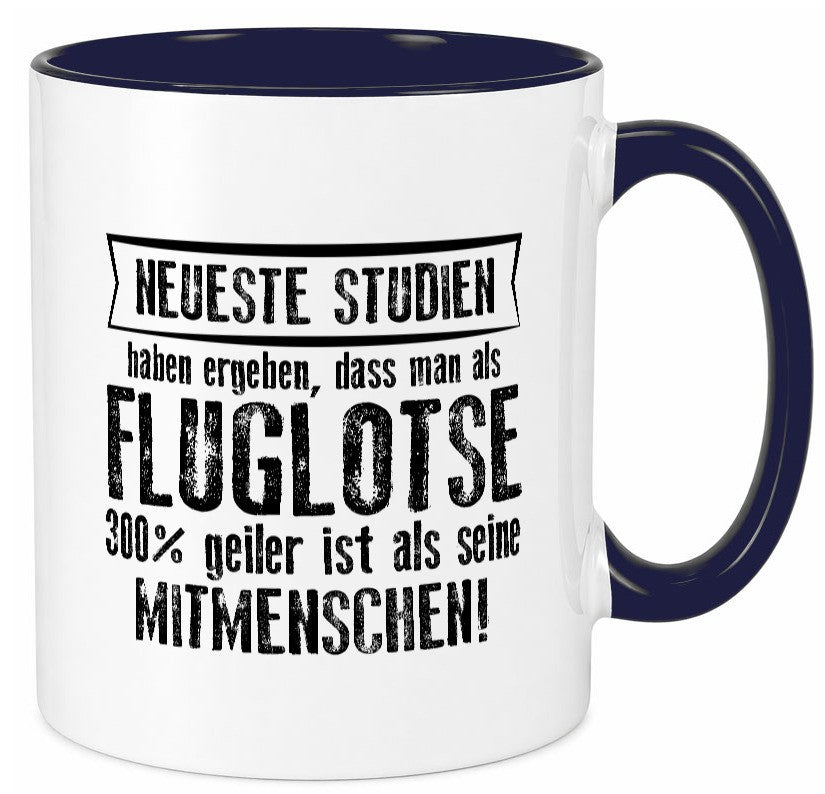 Neuste Studien: Fluglotse | Flugverkehr Flughafen Humor Geschenkidee Tasse