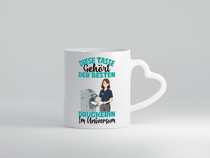Im Universum: Druckerin | Druckerei Print Medien Geschenk Humor Geschenkidee