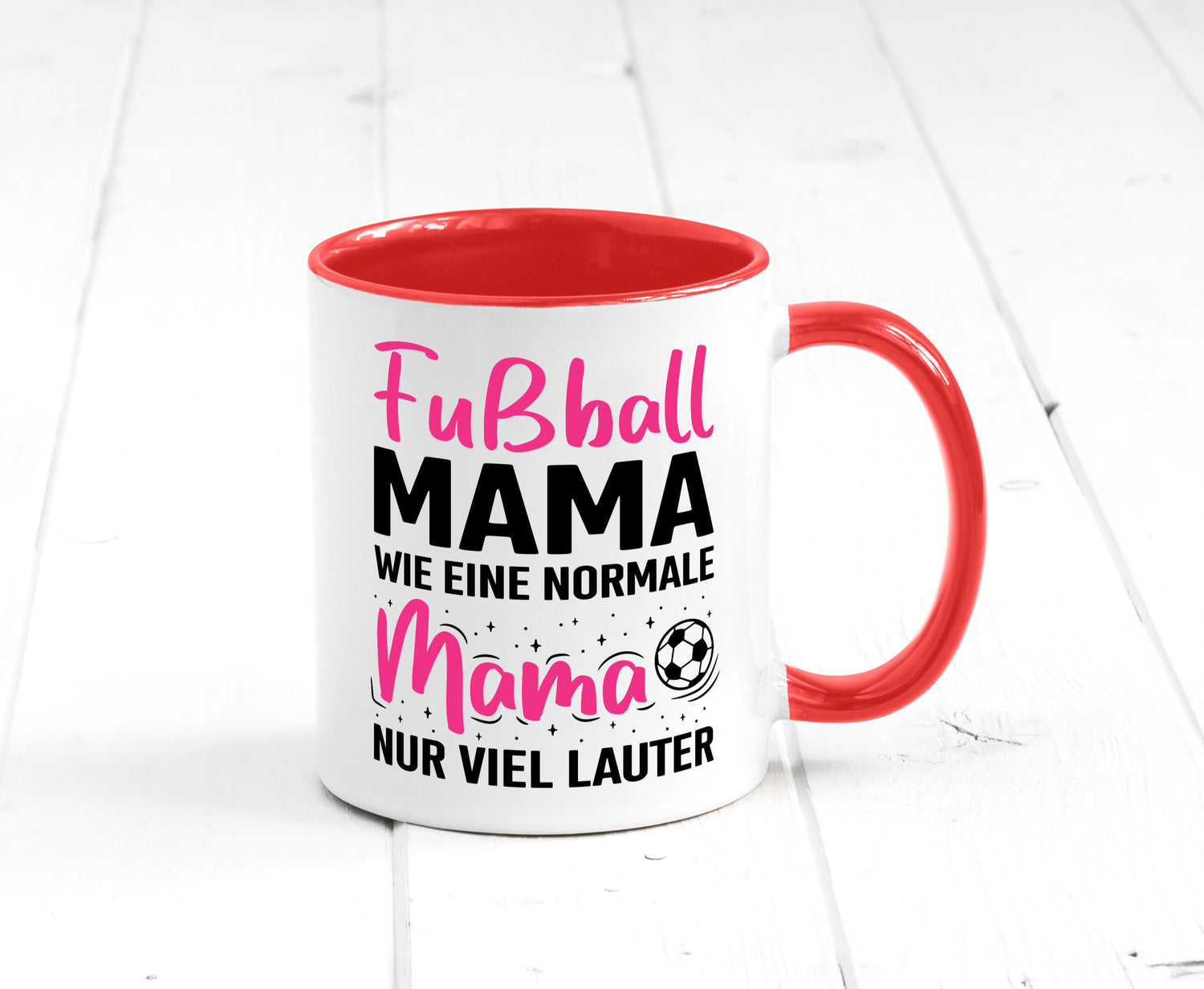 Fußball Mama | Coole Muttertag Geschenk Familie Geschenkidee lustiger Spruch
