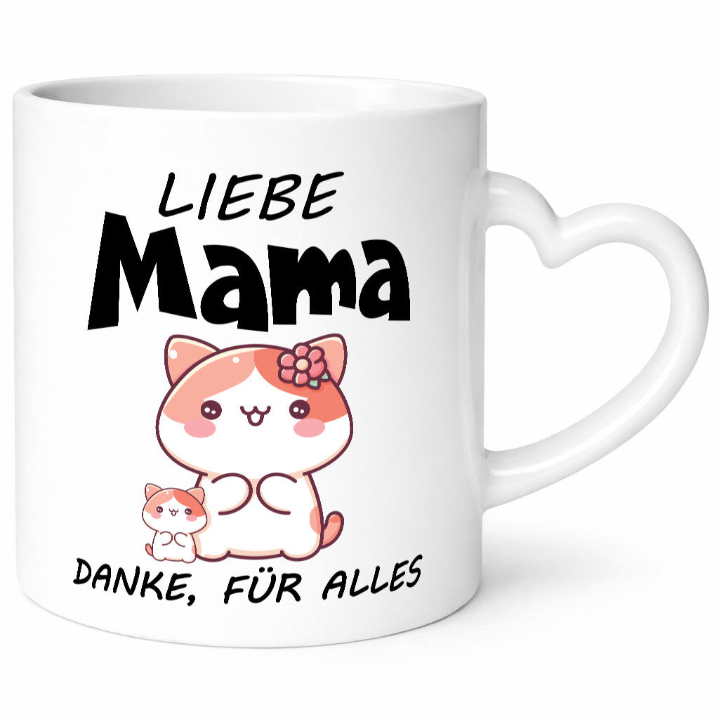 Liebe Mama Danke, für alles | Muttertag Beste Geschenk Familie Geschenkidee