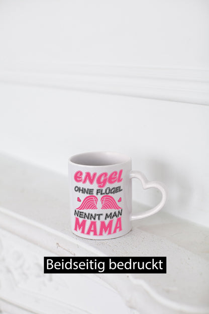 Mama Engel Humor Familie Geschenkidee Tasse