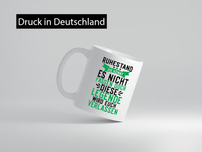 Diese legende wird euch Verlassen | Renteneintritt Rentner Humor Ruhestand