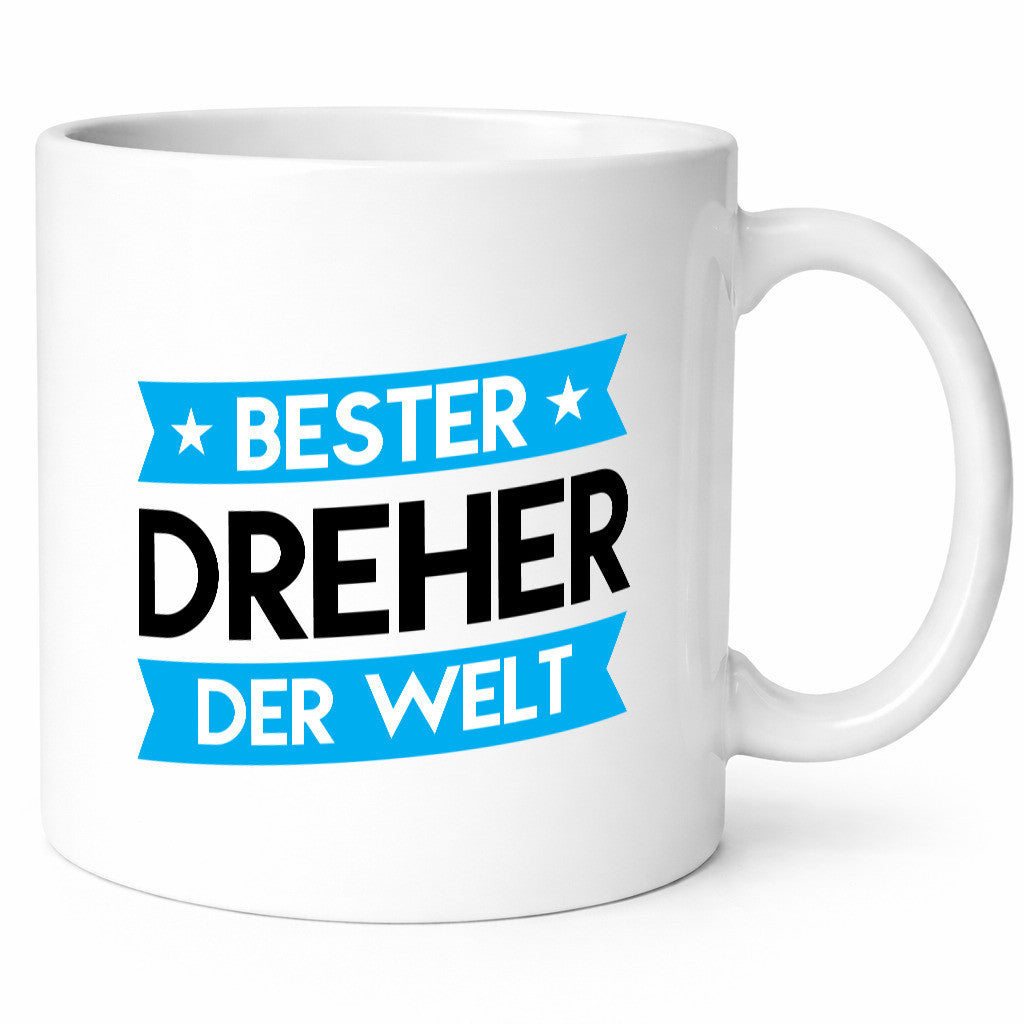 Bester Dreher | Fräser Humor Geschenkidee Tasse