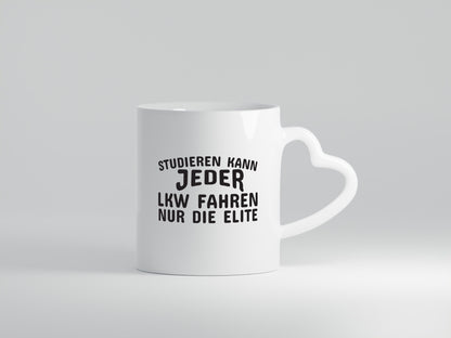 LKW Fahrer Tasse | Trucker Spruch Lastwagen Humor Geschenk Geschenkidee lustiger