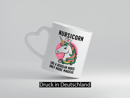 Nursicon, more magical | Einhorn Schwesternhaube Geschenkidee Humor Tasse