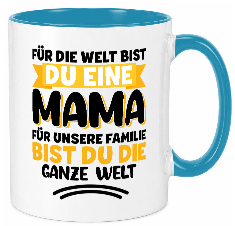 Beste mama der Welt vl4 Geschenkidee Familie Humor Tasse