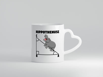 Hippotenuse | Mathematik Tasse lustiges Hippo Mathe lustiger Spruch Geschenk