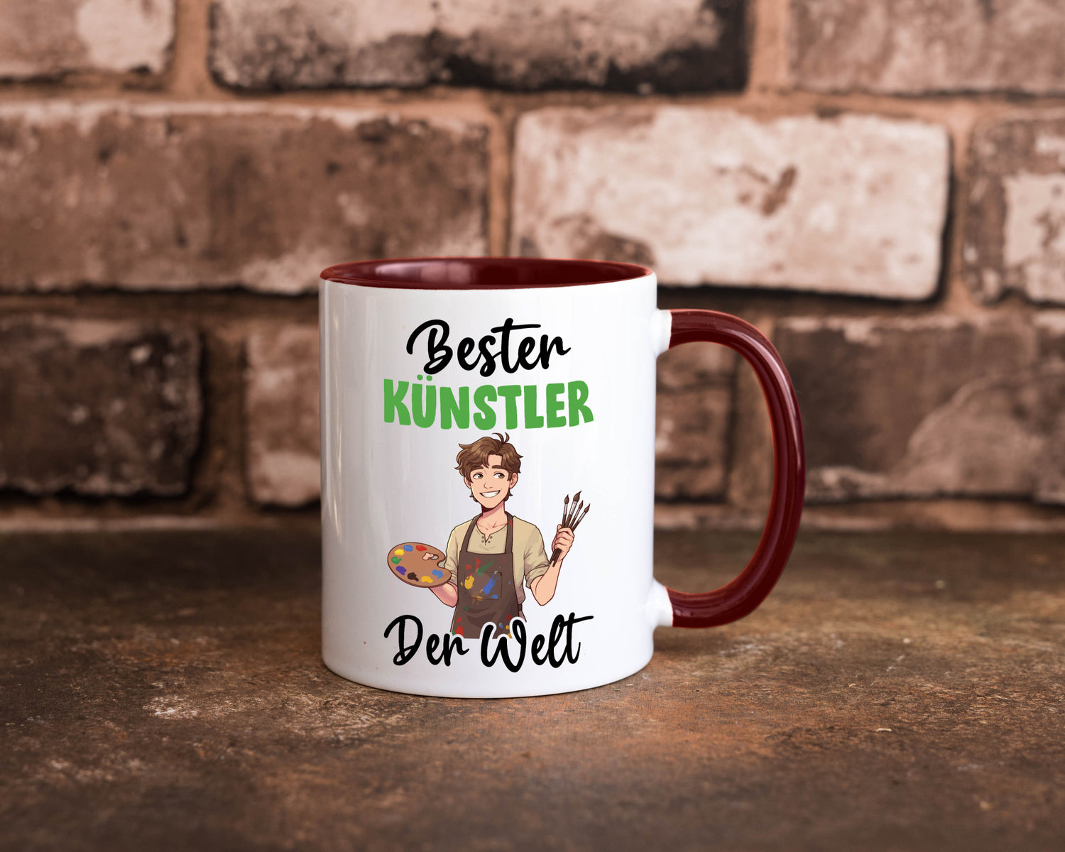 Bester Künstler | Kunst Geschenkidee Humor Tasse