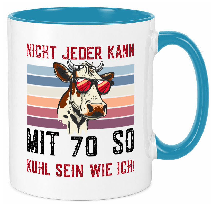 Mit 70 so gut aussehen | 70. Geburtstag Landwirt Bauer v2 lustig Geschenkidee