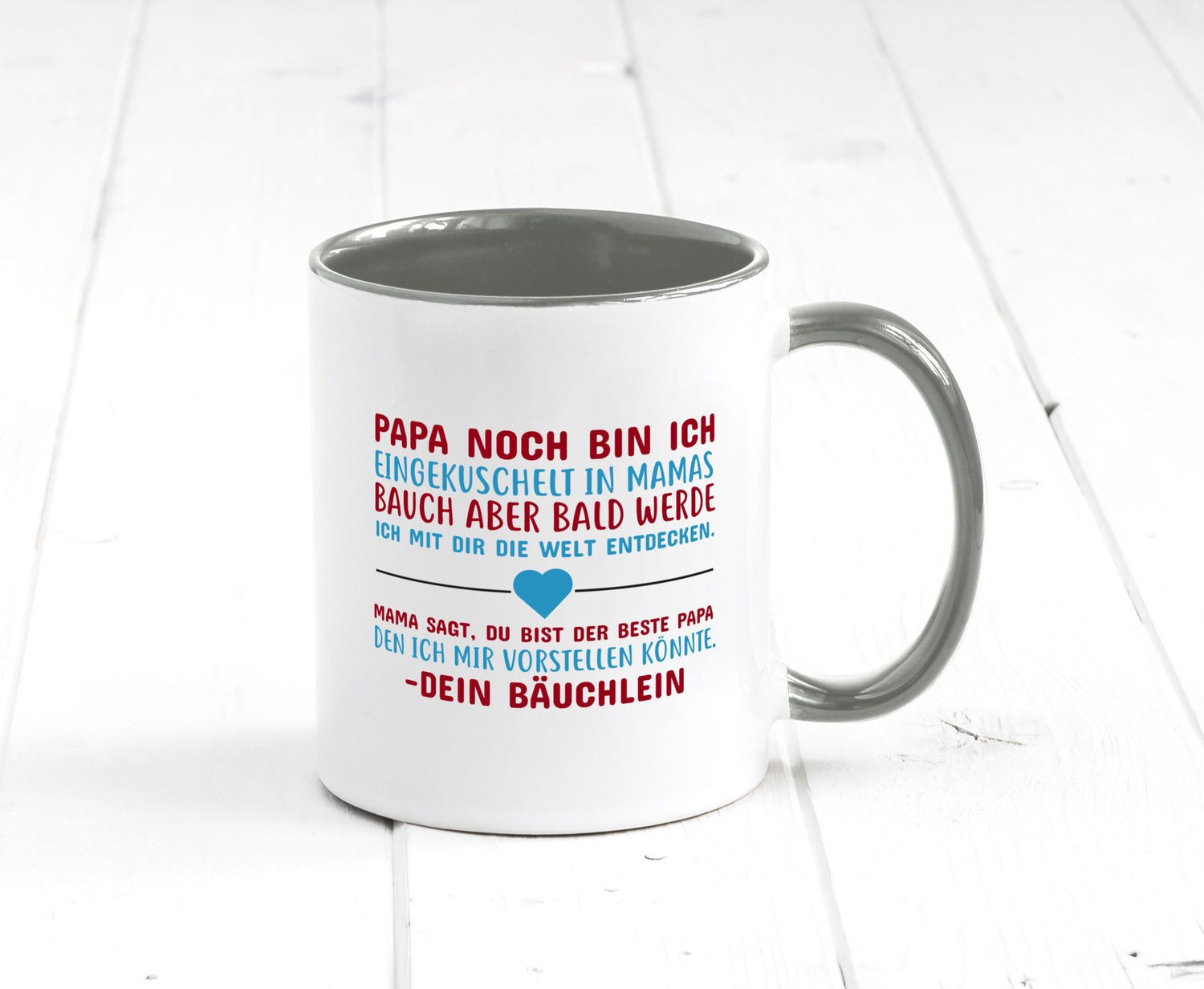 Schwangerschaft | Vaterschaft Tasse Papa Spruch Geschenk Familie Geschenkidee