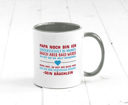 Schwangerschaft | Vaterschaft Tasse Papa Spruch Geschenk Familie Geschenkidee