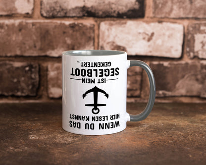 Segler Tasse | Segelboot Humor Kapitän Spruch Witz Geschenkidee