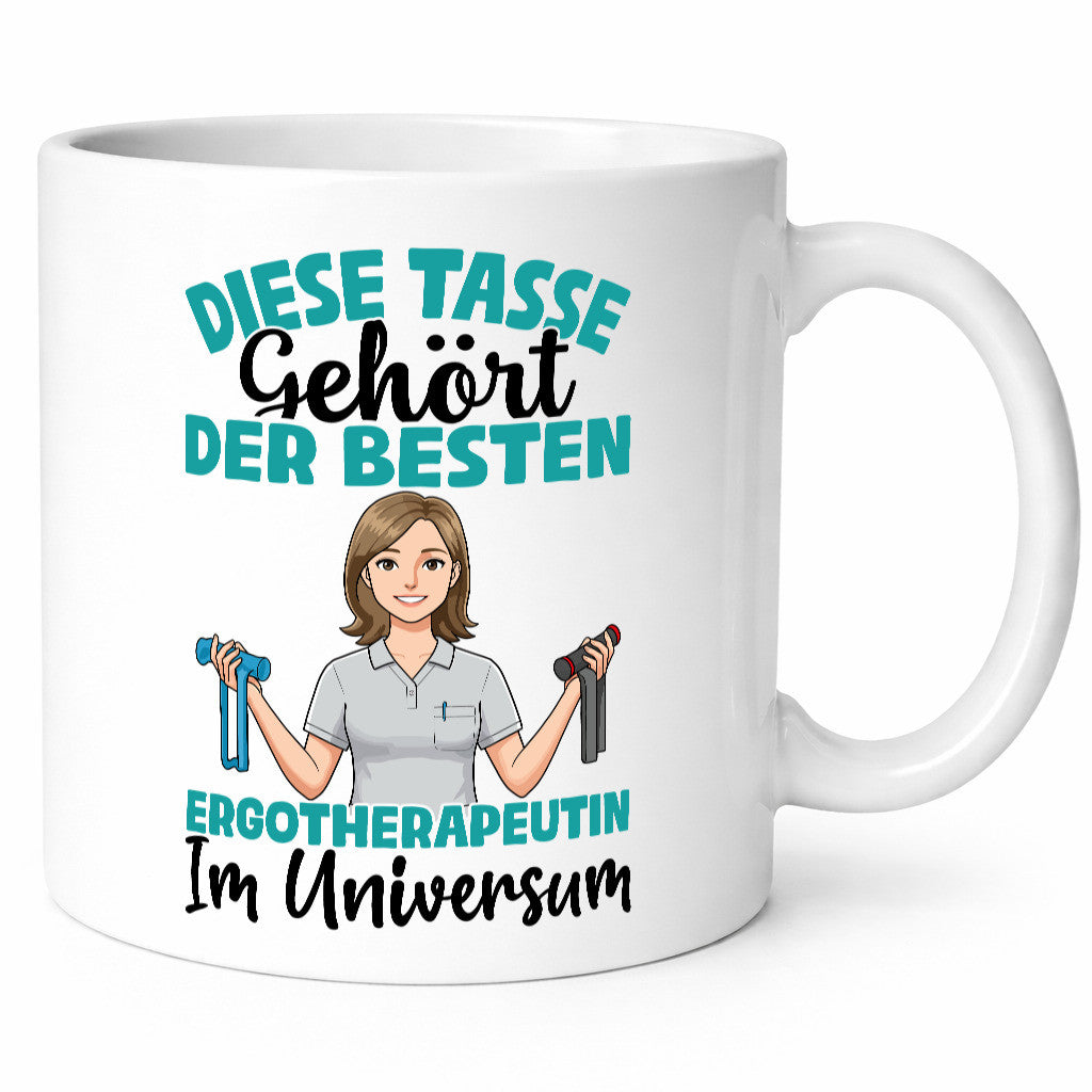 Im Universum: Ergotherapeutin | Ergotherapie lustiger Spruch Geschenk Humor
