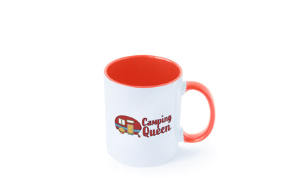 Camping Queen | Wohnanhänger Geschenk Humor Geschenkidee lustiger Spruch Tasse