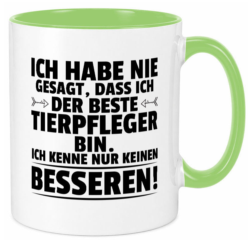 Der Beste Tierpfleger | Pflegeberuf Tierheim Humor Arbeit Kollegen Büro