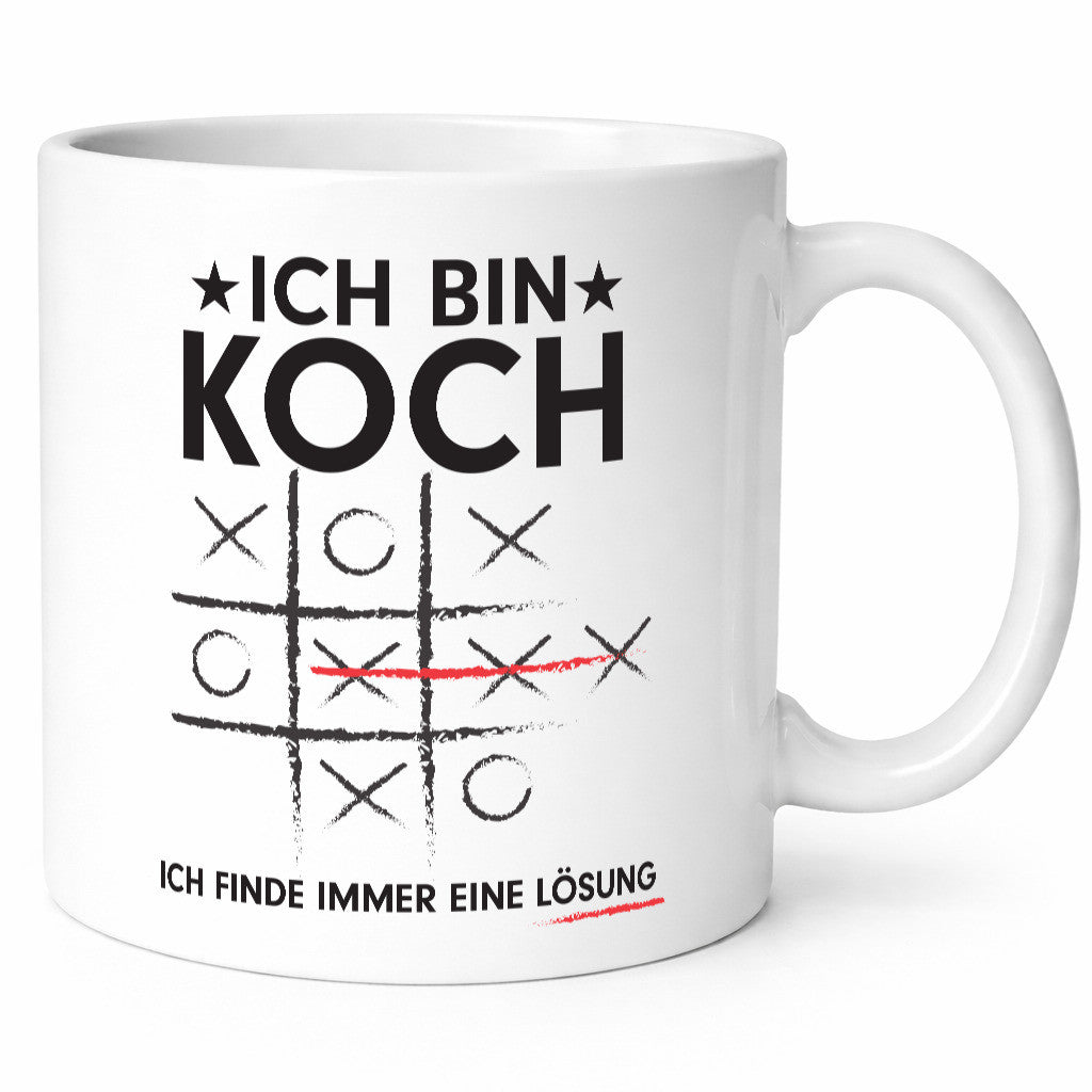 Löse Probleme: Koch | Chefkoch Humor Arbeit Kollegen Büro Geschenkidee Tasse