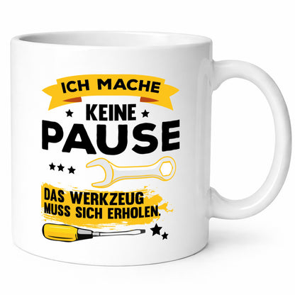 Werkzeug | Vatertag Handwerker Spruch lustig Humor Familie Geschenkidee Tasse