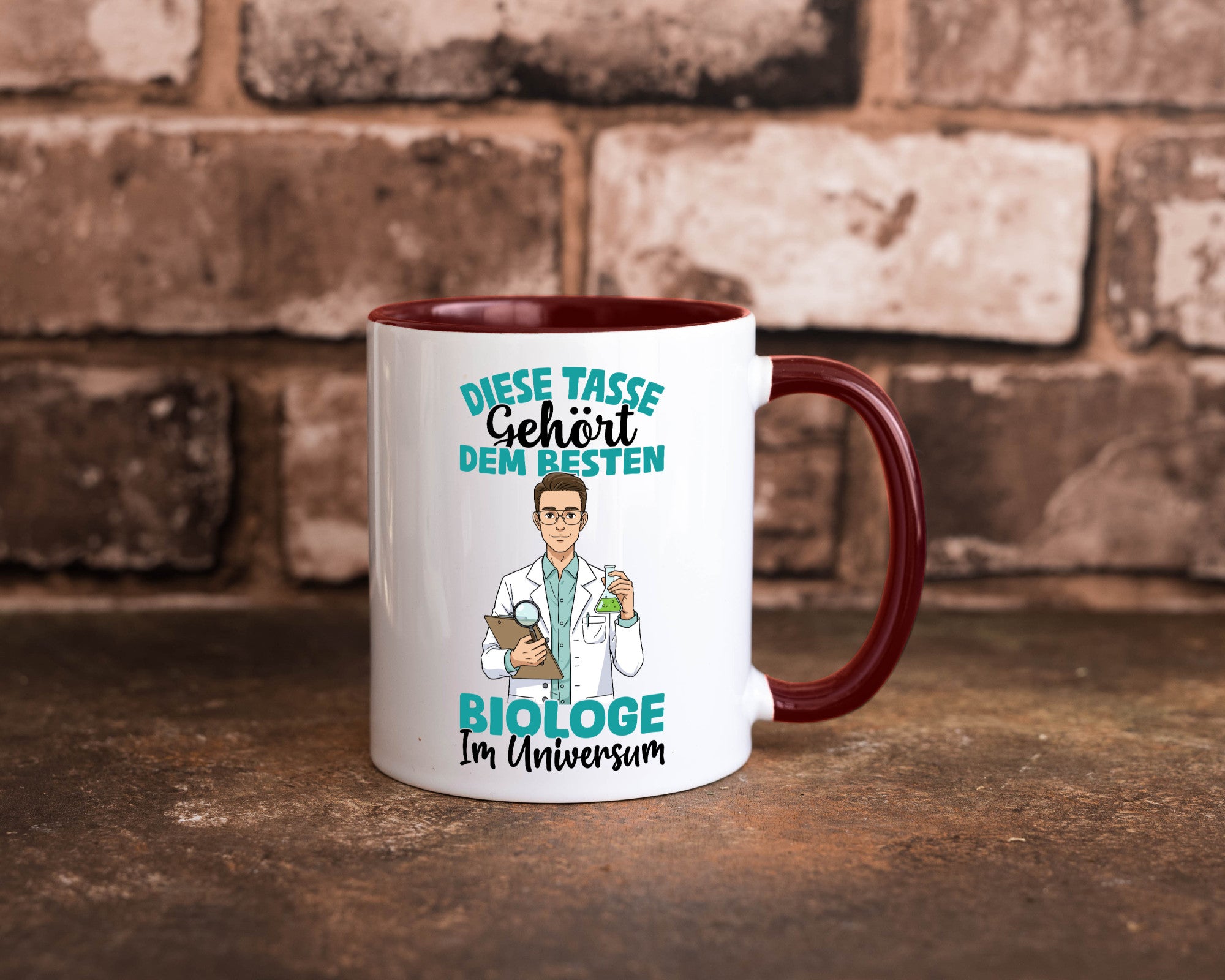 Im Universum: Biologe | Biologie Naturforscher Humor Geschenkidee Tasse