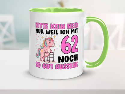 62. Geburtstag | 62 Jahre Mit noch so gut aussehen lustiger Spruch Geschenk