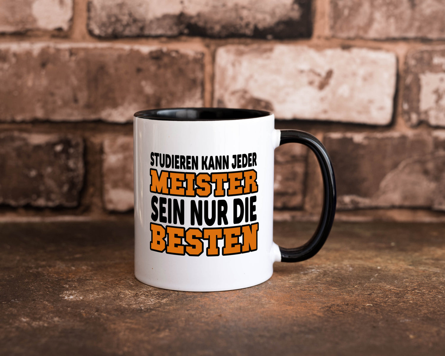 Meister | Handwerker Meisterprüfung Berufsabschluss Humor Arbeit Kollegen Büro