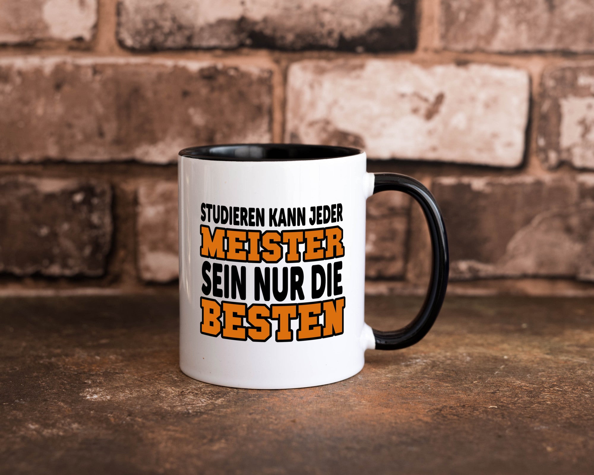 Meister | Handwerker Meisterprüfung Berufsabschluss Humor Arbeit Kollegen Büro