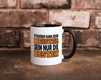 Meister | Handwerker Meisterprüfung Berufsabschluss Humor Arbeit Kollegen Büro
