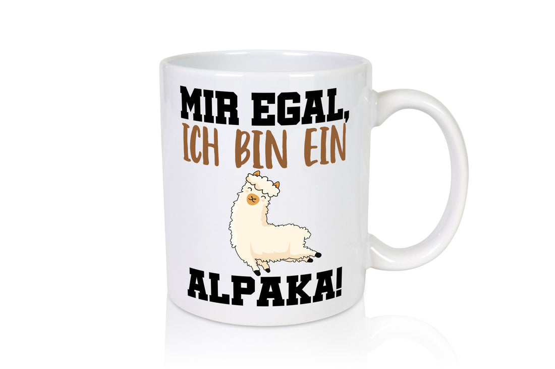 Ich bin ein Alpaka! Geschenk Humor Geschenkidee lustiger Spruch Tasse