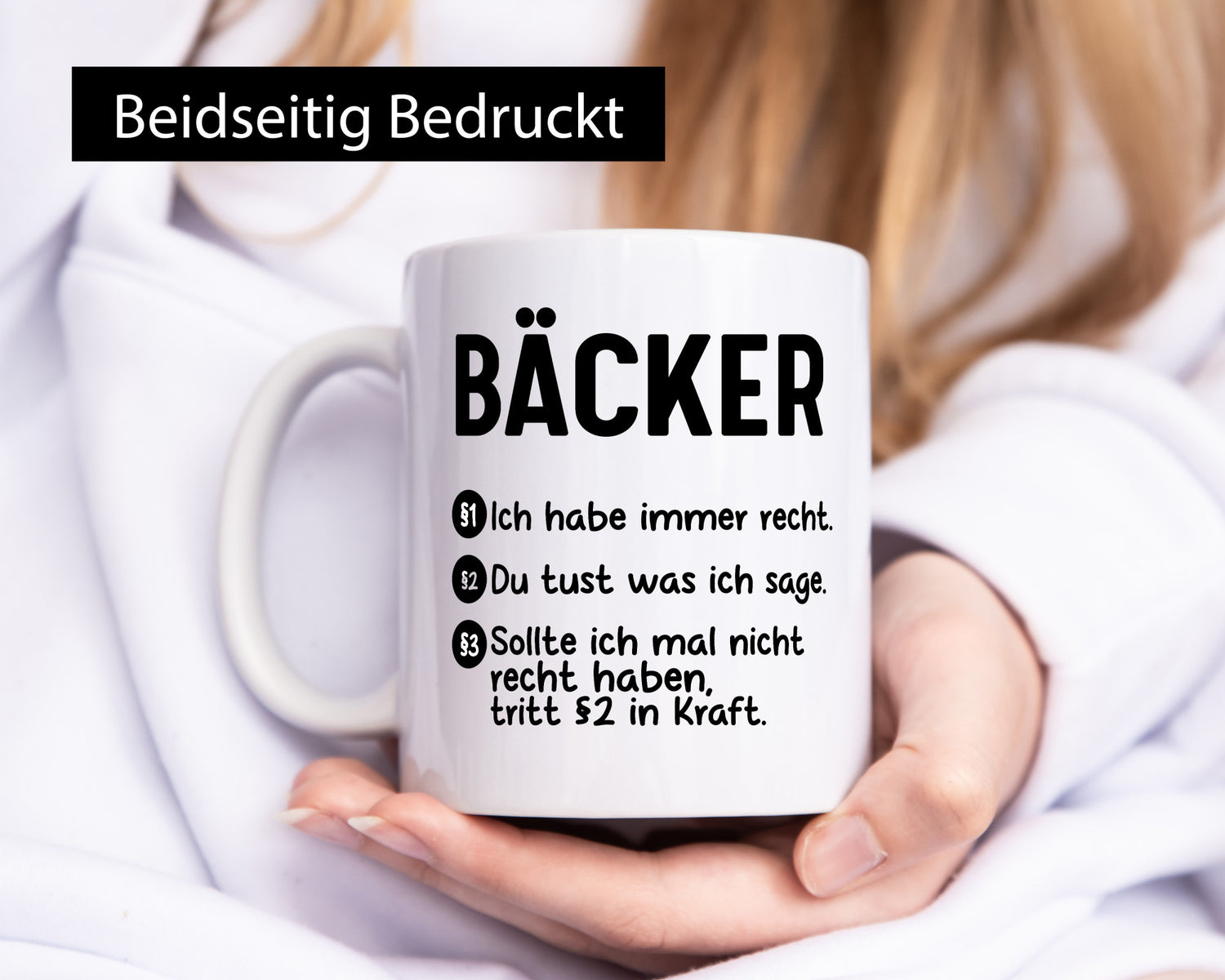 Bäcker haben immer Recht | Du magst mach ich sage |Bäcker Geschenk Humor