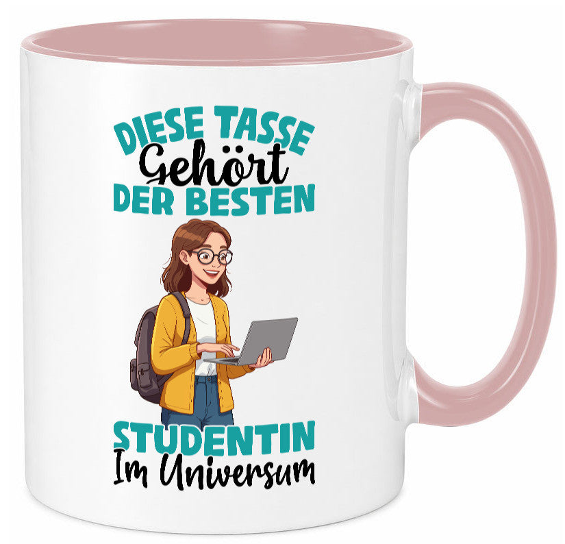 Im Universum: Studentin | Uni Studium Universität Geschenk Humor Geschenkidee
