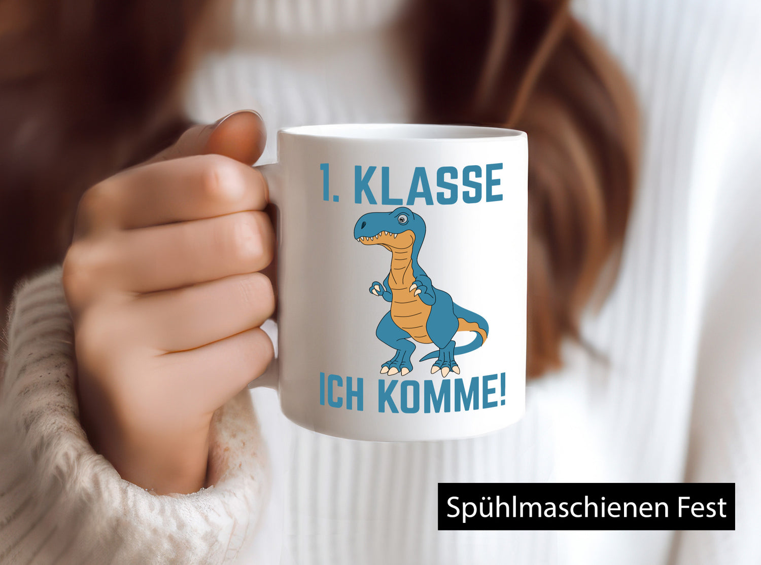 1. Klasse | Einschulung Schüler Grundschule Geschenkidee Humor Tasse