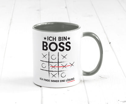Lösung finden: Boss | Führungskraft Vorgesetzter v2 lustig Humor Geschenkidee