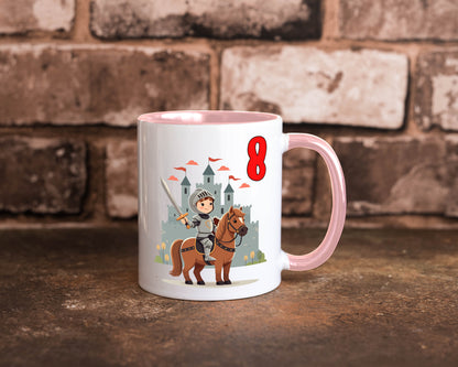8. Geburtstag | 8 Jahre Ritter Junge Schloss Geschenk Geschenkidee lustiger