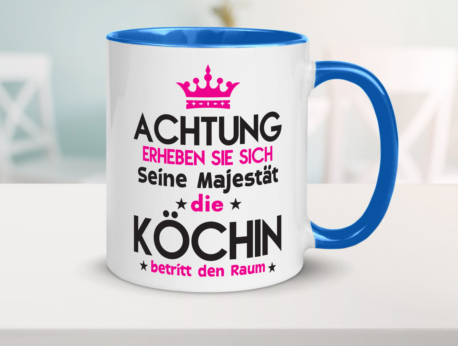 Seine Majestät Köchin | Chefköchin Chefkoch Humor Arbeit Kollegen Büro