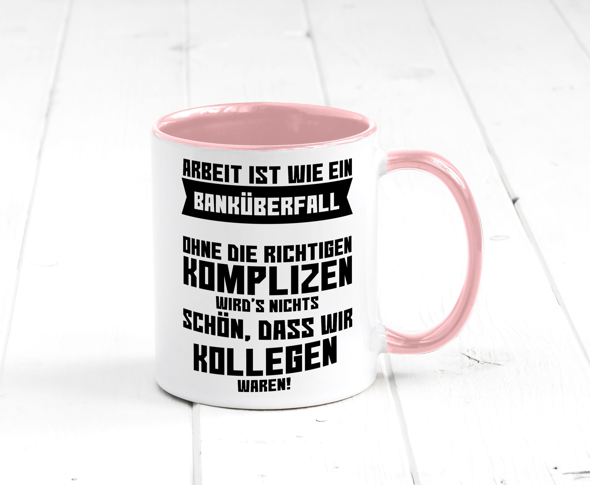Arbeit | Kollegen Komplizen Jobwechsel Abschied Büro lustiger Spruch Geschenk