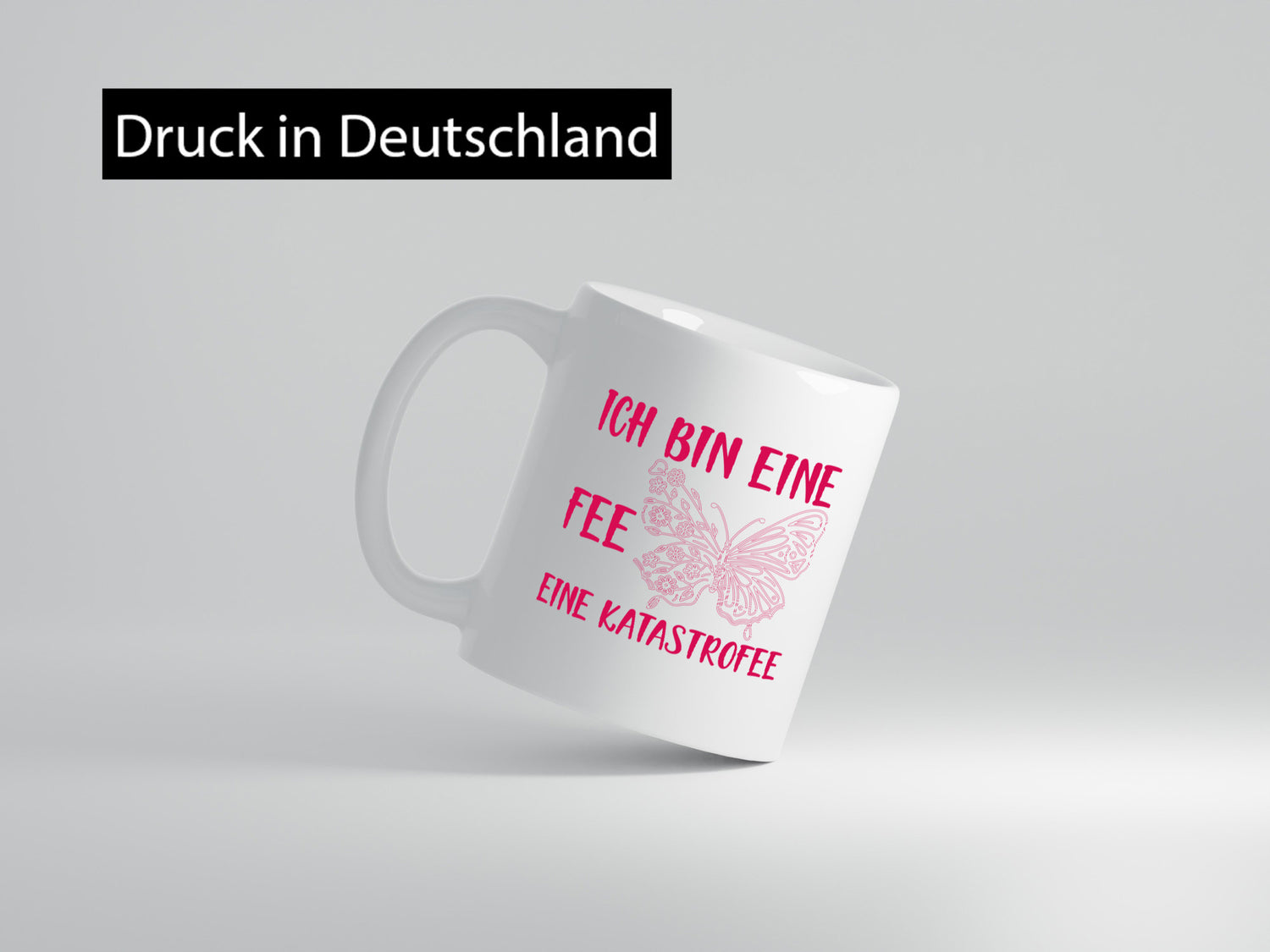 Ich bin eine Fee | Mädchen Tasse lustiges Statement Geschenk Humor Geschenkidee