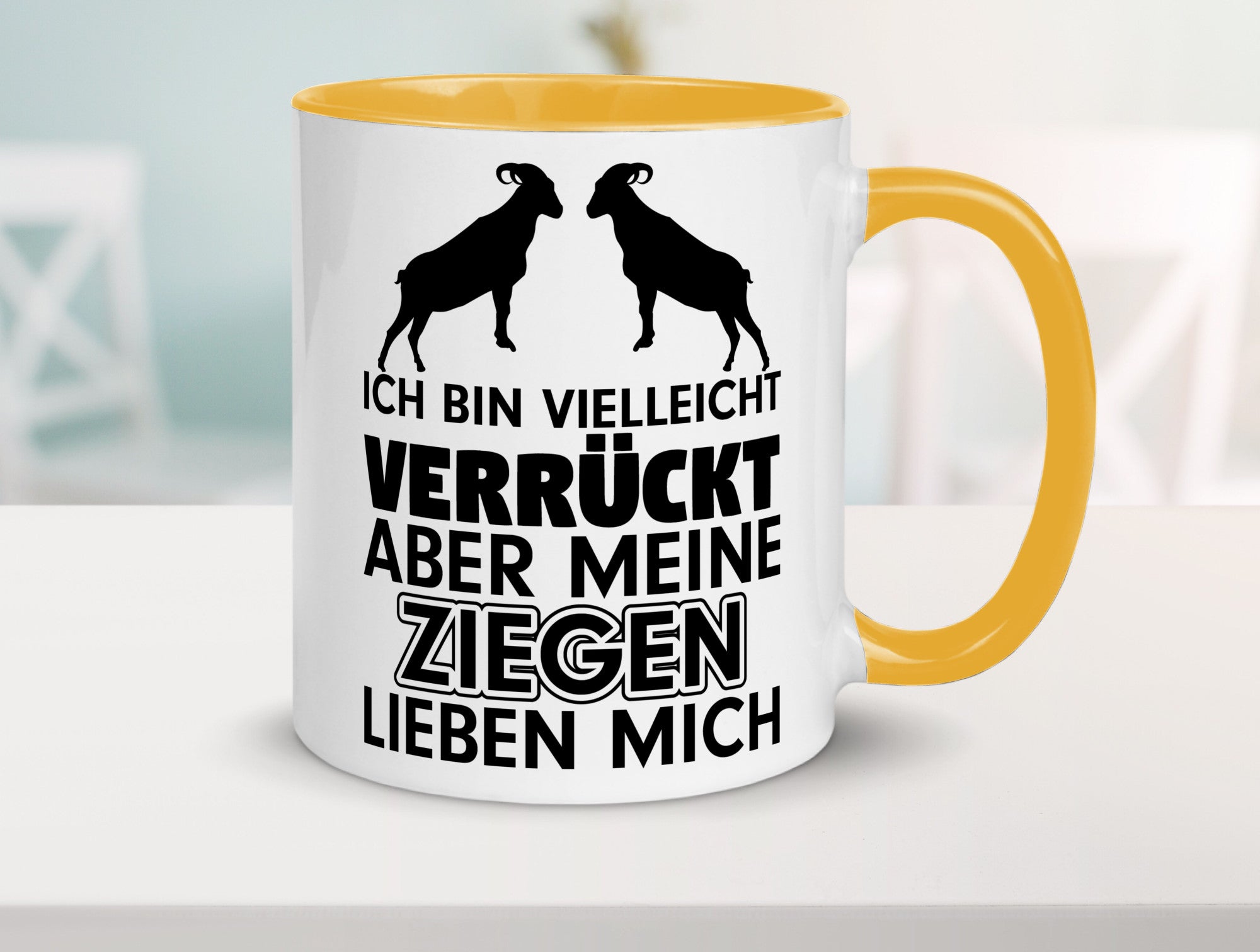 Meine Ziegen | Hirte Tasse Bauernhof Hirtin Bauer Humor Geschenkidee
