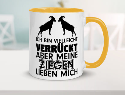 Meine Ziegen | Hirte Tasse Bauernhof Hirtin Bauer Humor Geschenkidee