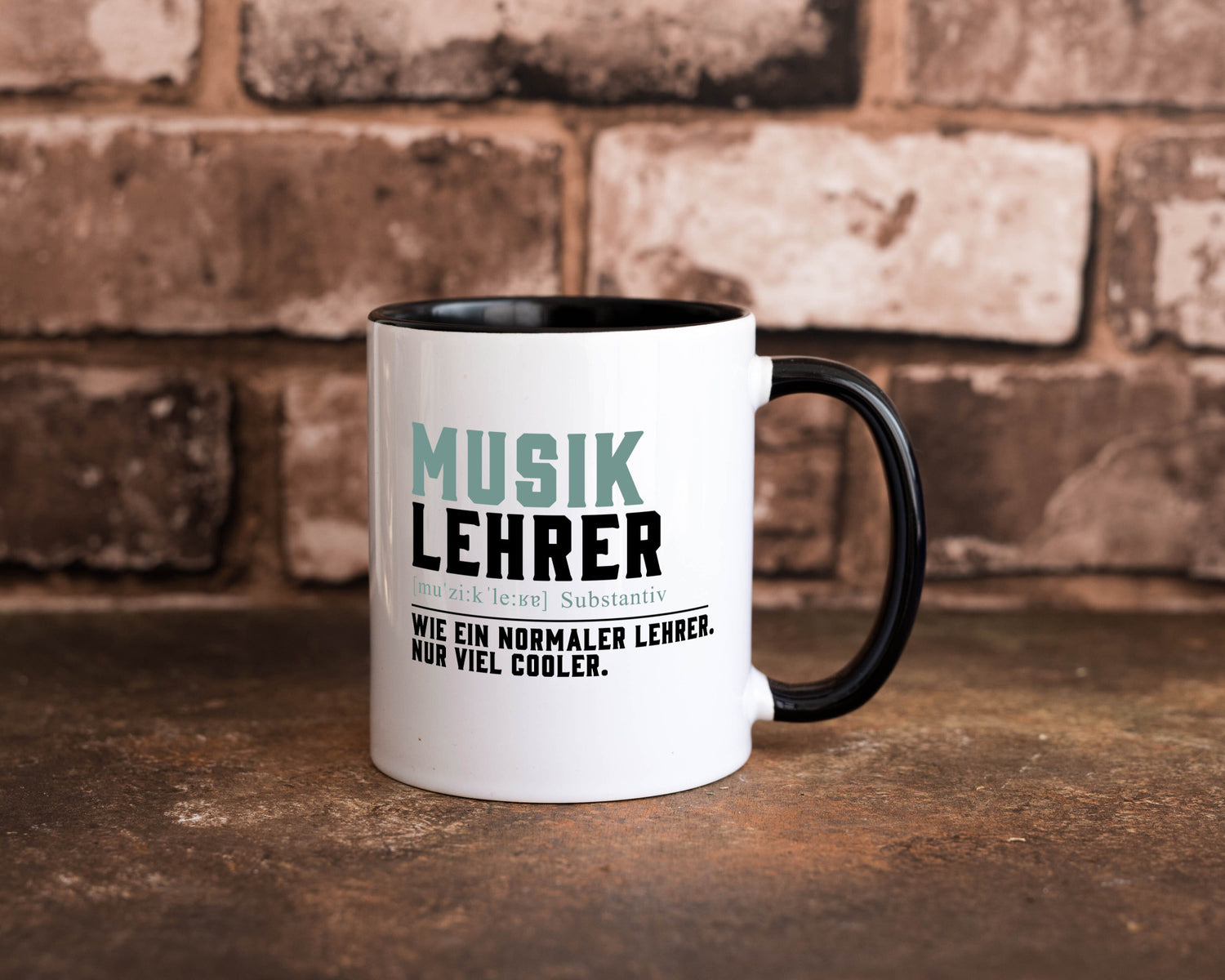 Musiklehrer | Lehrer Unterricht Lieblingslehrer Geschenkidee Humor Tasse