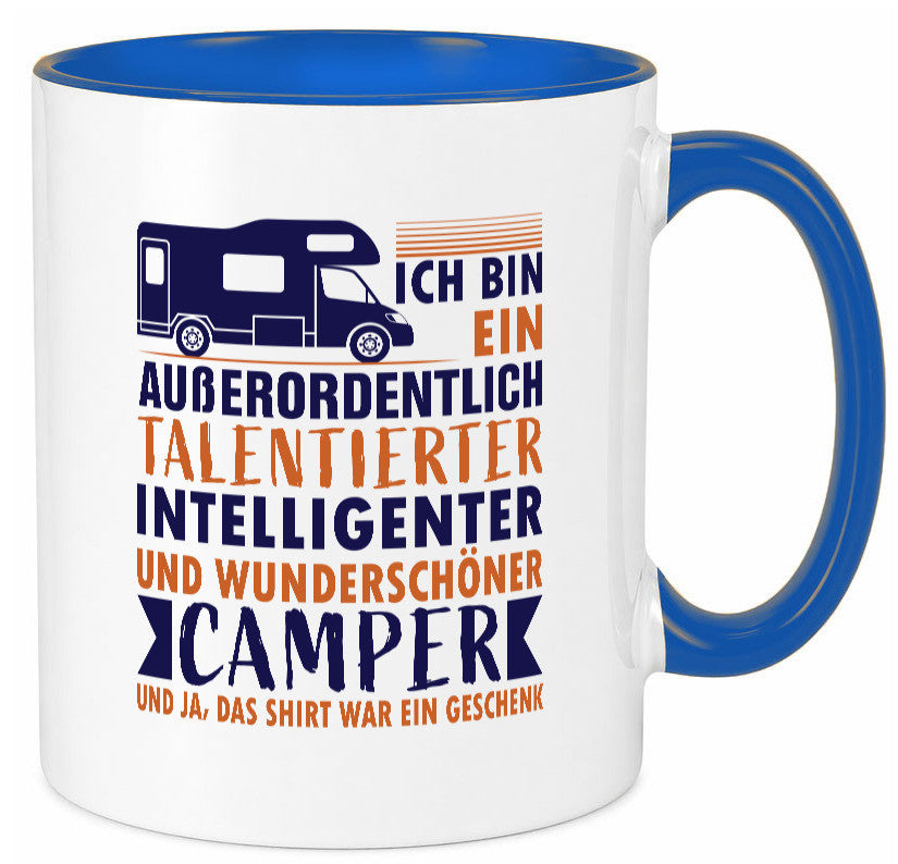 Talentierter | Intelligenter Wunderschöner Camper lustiger Spruch Geschenk