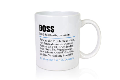 Boss | Chef Führungskraft Vorgesetzter Geschenk Arbeit Kollegen Büro lustiger